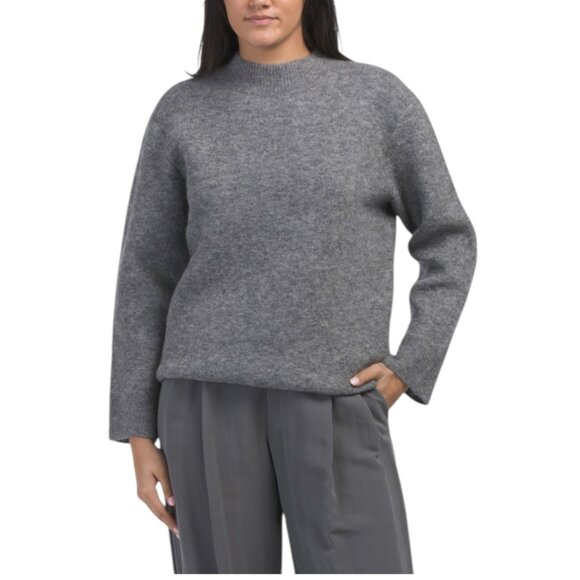 NEW VINCE Textured Soft Sculpt Crew Neck Sweater - Picture 1 of 2